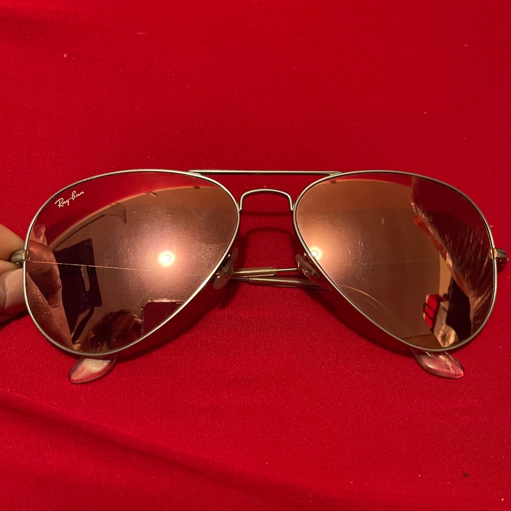 Ray-Ban Aviator Golden Rose